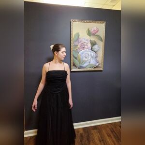 Black Strapless Dress